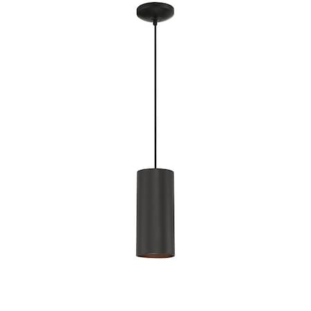 Pilson XL, Pendant, Matte Black Finish,  Steel